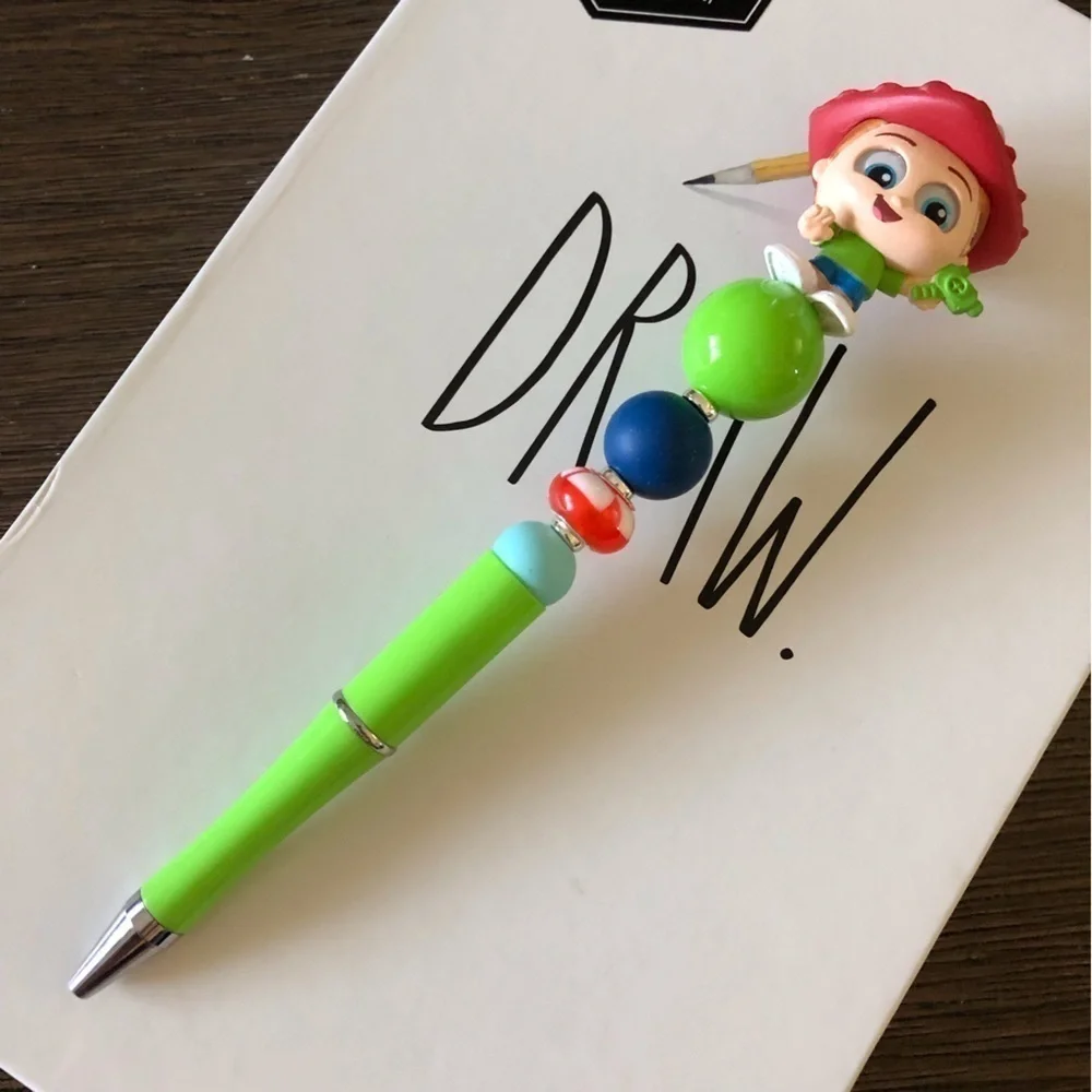 Disney Doorables: Toy Story: Andy Davis handmade beaded pen